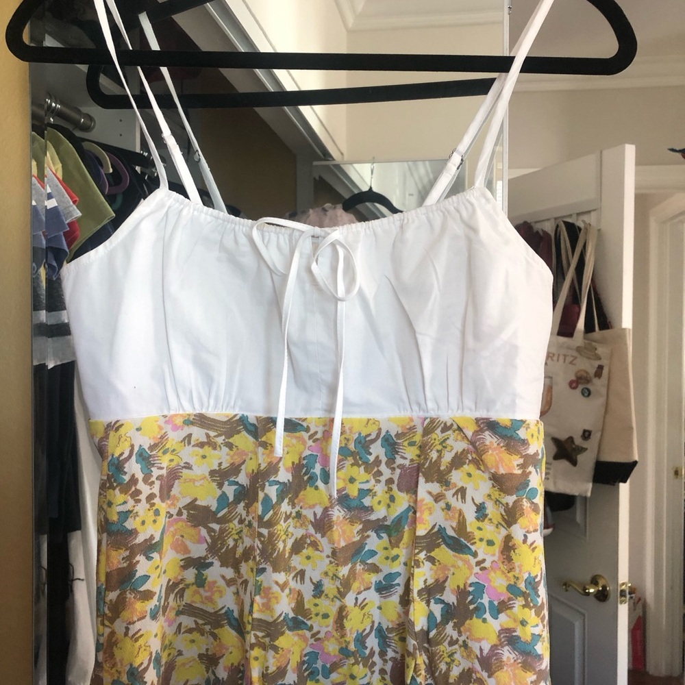 Floral Spaghetti Strap Dress